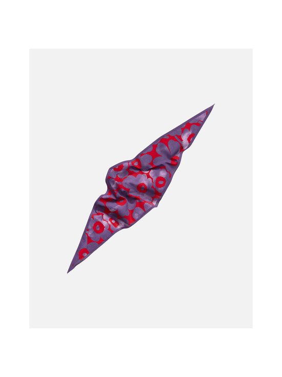 Marimekko - Sall Aiempi Akvarelli Unikko Kioski, 120 x 30 cm - 430 RED, LILAC - photo 2 Marimekko - Sall Aiempi Akvarelli Unikko Kioski, 120 x 30 cm - 430 RED, LILAC | Stockmann - photo 2