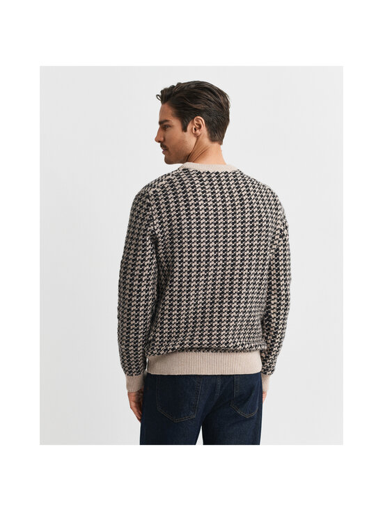 GANT - Texture C-Neck -neule - 97 DK CHARCOAL MELANGE | Stockmann - photo 3