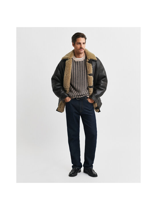 GANT - Texture C-Neck -neule - 97 DK CHARCOAL MELANGE | Stockmann - photo 5