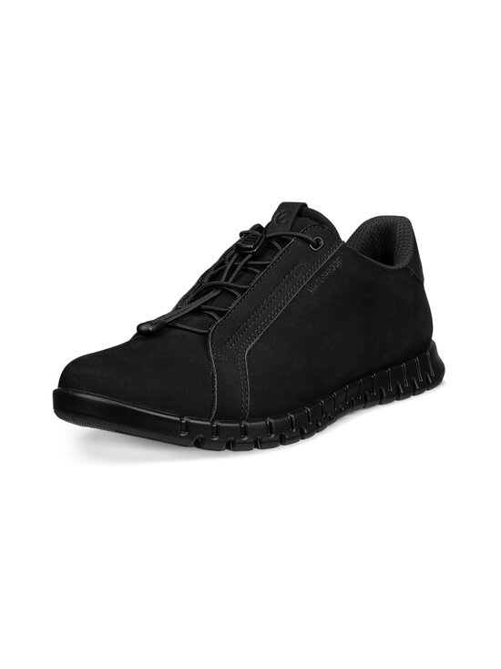 ecco - Gruuv Lite WP -nahkasneakerit - 51052 BLACK/BLACK | Stockmann - photo 4