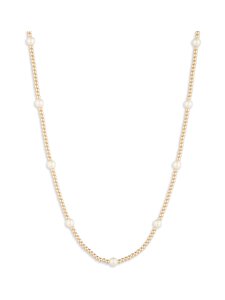 Lauren Ralph Lauren - Station Pearl Collar kaklarota - GLD/WHITE Lauren Ralph Lauren - Station Pearl Collar kaklarota - GLD/WHITE | Stockmann