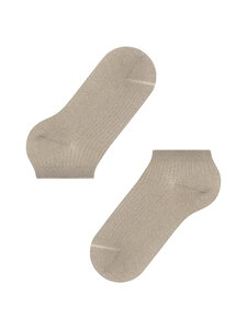 Falke - Pahkluusokid Shiny Rib - CHROME (3460) | Stockmann