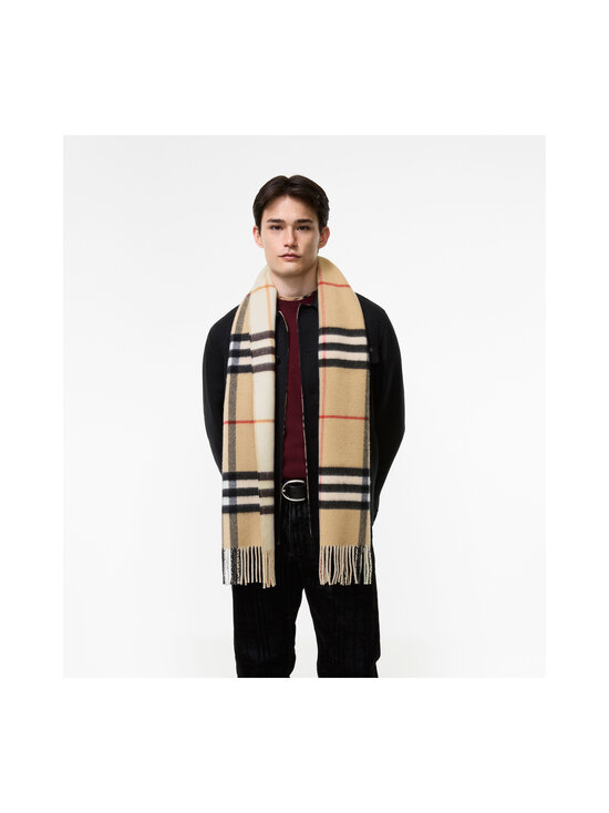 Burberry - Check to Check -kashmirhuivi - A7026 ARCHIVE BEIGE/PEBBLE | Stockmann - photo 3