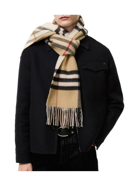 Burberry - Check to Check -kashmirhuivi - A7026 ARCHIVE BEIGE/PEBBLE | Stockmann - photo 6