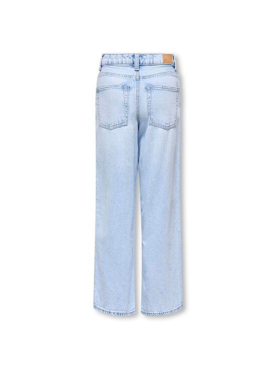 KIDS ONLY - KogSilky Soft High Waist platās bikses - LIGHT BLUE DENIM | Stockmann - photo 2