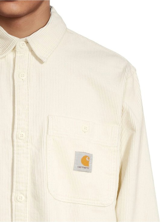 Carhartt WIP - Flint-vakosamettipaita - 1NGXX SALT /--- | Stockmann - photo 4