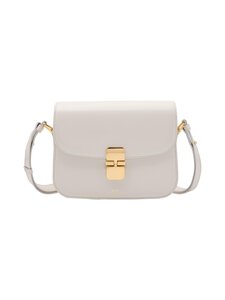 A.P.C - Crace Small -nahkalaukku - LAK PEARL GREY | Stockmann