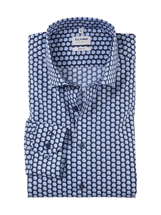 Olymp - Flower Body Fit krekls ar apkakli - 11 BLEU - photo 1 Olymp - Flower Body Fit krekls ar apkakli - 11 BLEU | Stockmann - photo 1