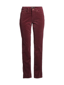 Lauren Ralph Lauren - Midrise Full Length -suoralahkeiset farkut - DARK GARNET | Stockmann