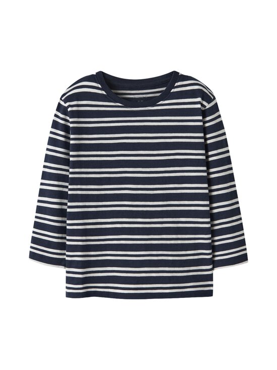 Name It - NmmVaksel trikotāžas krekls - NAVY BLAZER STRIPES:CLOUD DANCER | Stockmann - photo 1