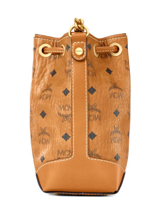 mcm mini drawstring bag