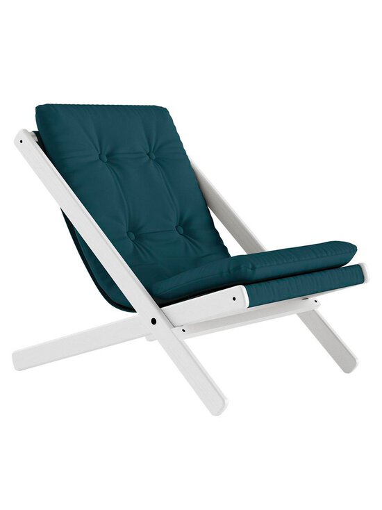 Karup - Boogie-nojatuoli petrol blue/white - BLUE | Stockmann - photo 1