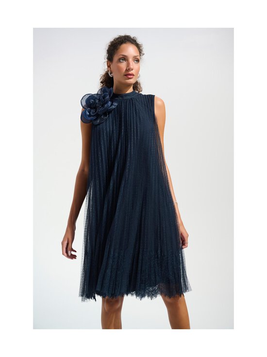 Joseph Ribkoff - Mesh And Lace Organza Flower -mekko - 2166 MIDNIGHT BLUE | Stockmann - photo 5