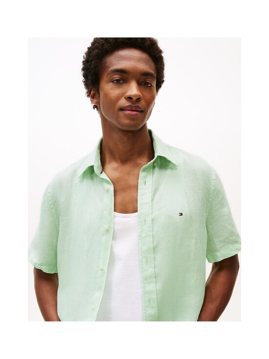 Tommy Hilfiger - Linane särk Pigment Dyed - LXY OPAL GREEN - photo 5 Tommy Hilfiger - Linane särk Pigment Dyed - LXY OPAL GREEN | Stockmann - photo 5