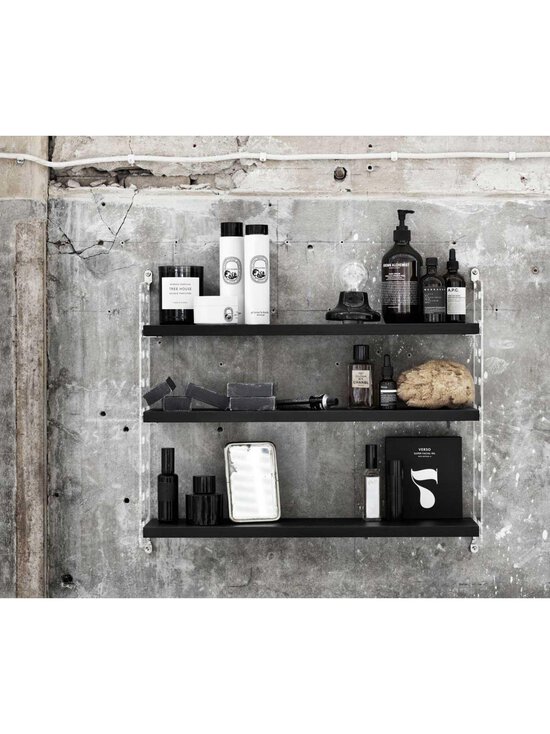 String - String System -hyllysetti 3 kpl musta 58 x 20 cm - BLACK | Stockmann - photo 5