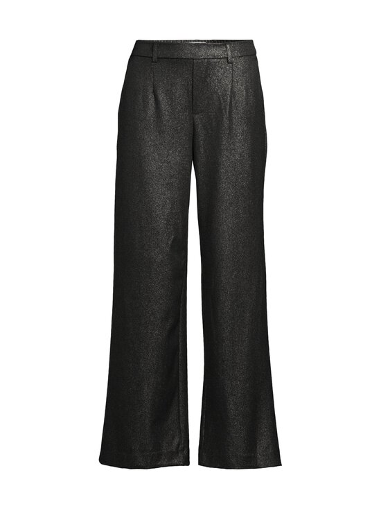 Object - ObjLisa Wide -housut - BLACK DETAIL:SILVER GLITTER | Stockmann - photo 1