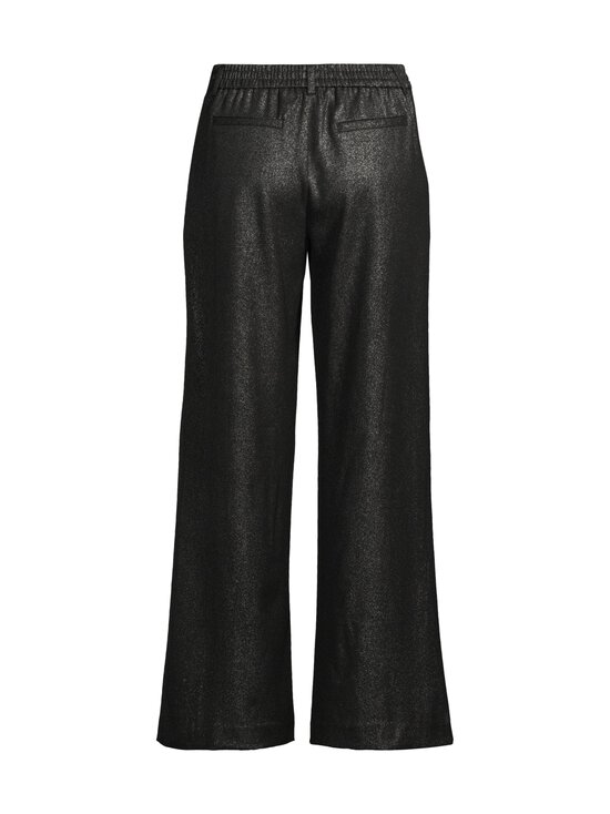 Object - ObjLisa Wide -housut - BLACK DETAIL:SILVER GLITTER | Stockmann - photo 2