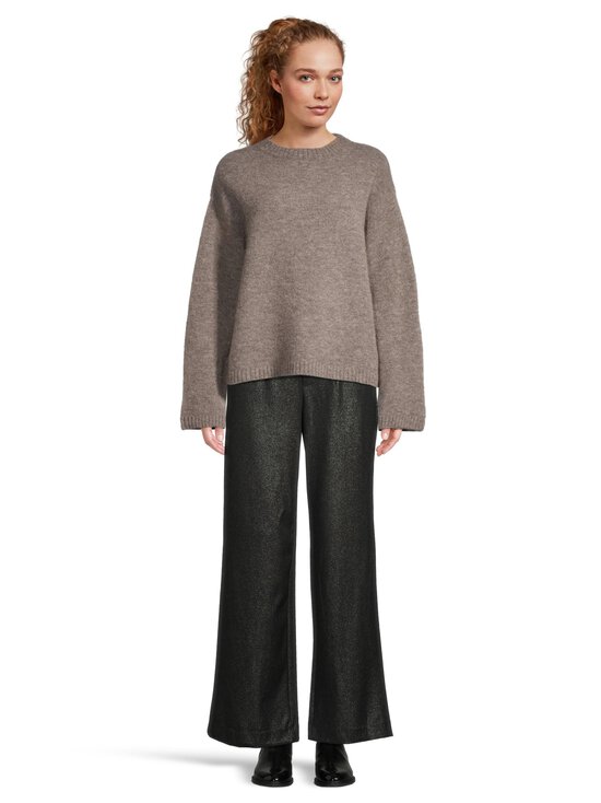 Object - ObjLisa Wide -housut - BLACK DETAIL:SILVER GLITTER | Stockmann - photo 3