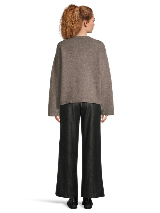 Object - ObjLisa Wide -housut - BLACK DETAIL:SILVER GLITTER | Stockmann - photo 4