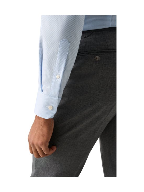 Eton - Slim Fit Semi-Solid Extreme Cut Away Collar krekls ar apkakli - LIGHT BLUE | Stockmann - photo 9