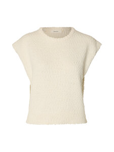 Selected - SlwEllie Bobble adīta veste - EGRET | Stockmann