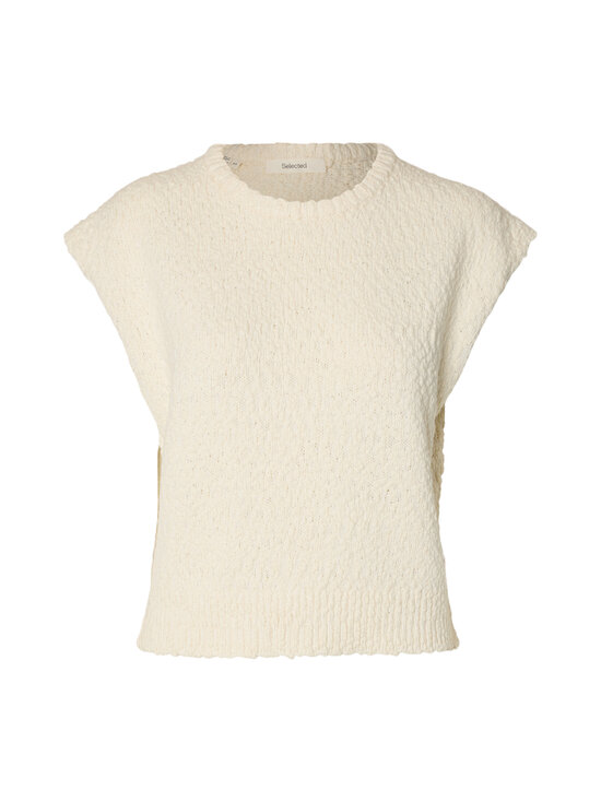 Selected - SlwEllie Bobble adīta veste - EGRET | Stockmann - photo 1