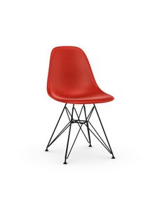 Vitra - Eames DSR Fiberglass -tuoli - MUSTA,PUNAINEN | Stockmann