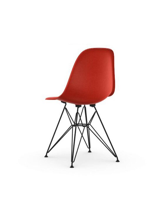 Vitra - Eames DSR Fiberglass -tuoli - MUSTA,PUNAINEN | Stockmann - photo 3