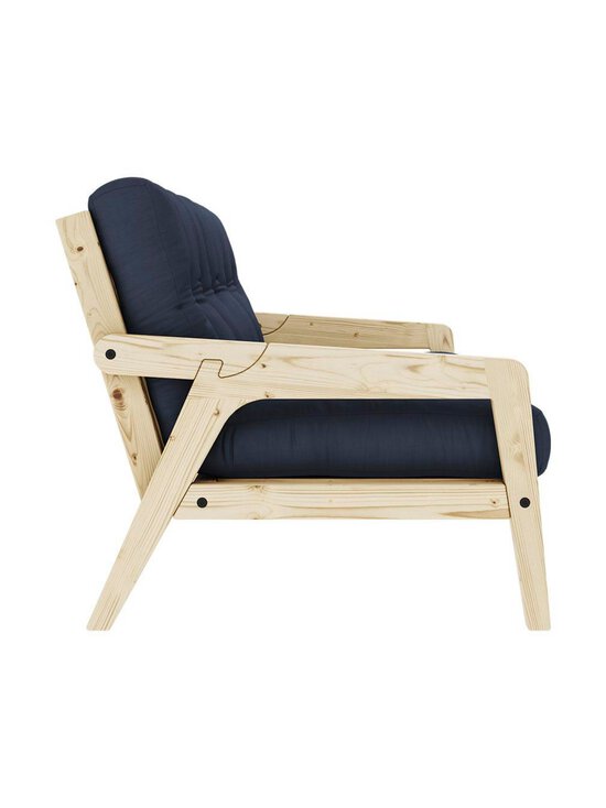 Karup - Grab-futonsohva navy/mänty L 200 cm - BLUE | Stockmann - photo 3
