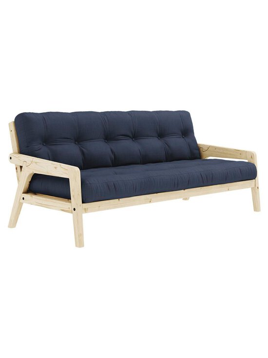 Karup - Grab-futonsohva navy/mänty L 200 cm - BLUE | Stockmann - photo 1