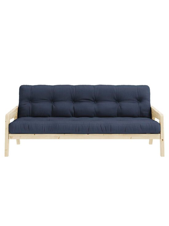Karup - Grab-futonsohva navy/mänty L 200 cm - BLUE | Stockmann - photo 2
