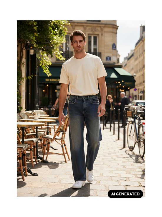 Redefined Rebel - RRBronx Baggy Fit džinsi - DUSTY BLUE | Stockmann - photo 7
