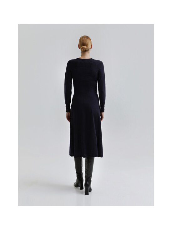 Andiata - Oberon merino trikotāžas kleita - DEEP NAVY BLUE | Stockmann - photo 7