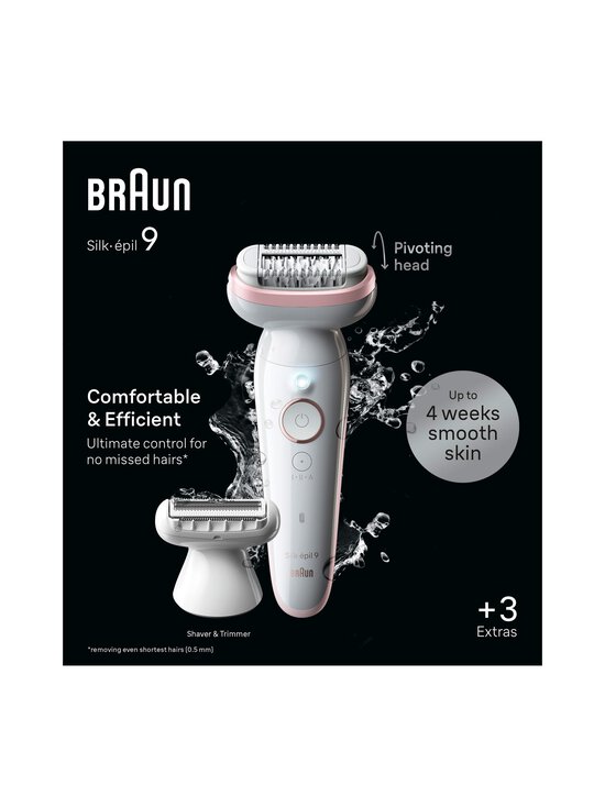 Braun - Silk-épil 9 -epilaattori - WHITE - photo 2 Braun - Silk-épil 9 -epilaattori - WHITE | Stockmann - photo 2