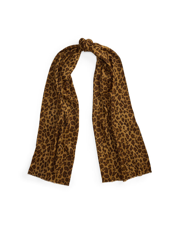 Lauren Ralph Lauren - Animal Wrap šalle - 001 HONEY TAN | Stockmann - photo 1