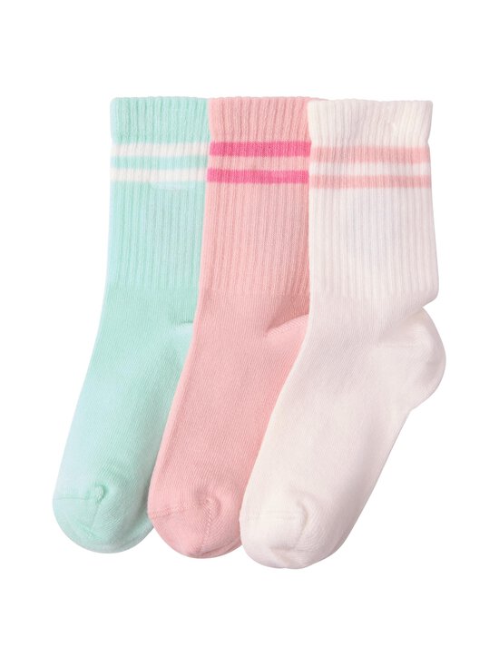 Lindex - Jäätelö-sukat 3 -pack - 6907 LIGHT DUSTY PINK | Stockmann - photo 2