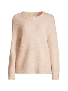 Object - Kampsun ObjAbby O-neck - HUMUS DETAIL:WHITE SAND MELANGE | Stockmann