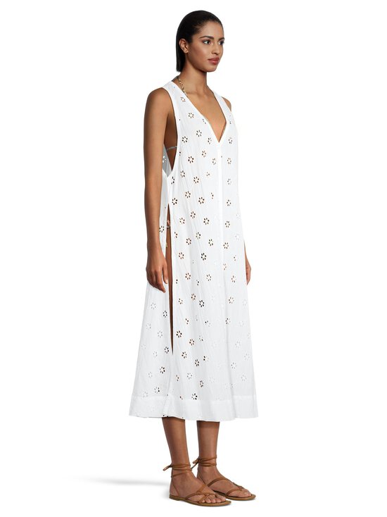 Polo Ralph Lauren - Button Front Cover Up -maksimekko - WHT WHITE | Stockmann - photo 4