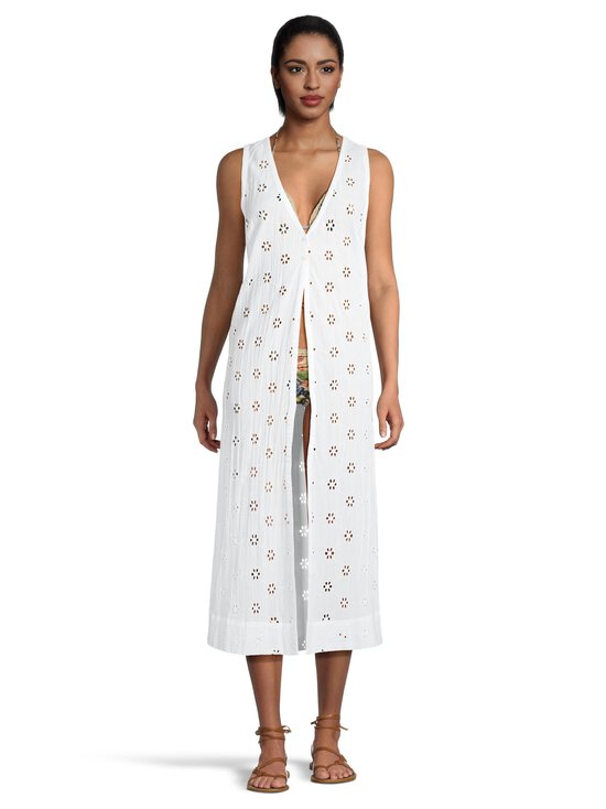 Polo Ralph Lauren - Button Front Cover Up -maksimekko - WHT WHITE | Stockmann - photo 5