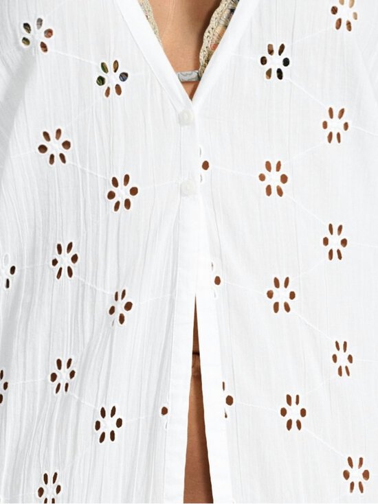 Polo Ralph Lauren - Button Front Cover Up -maksimekko - WHT WHITE | Stockmann - photo 6