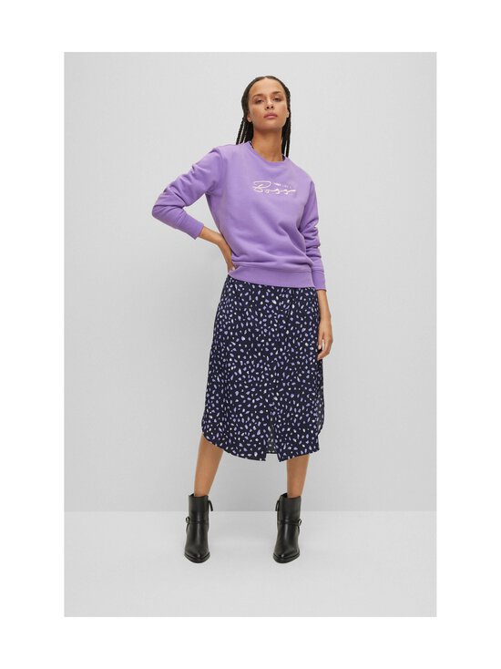 BOSS - Motive-collegepaita - 527 BRIGHT PURPLE - photo 5 BOSS - Motive-collegepaita - 527 BRIGHT PURPLE | Stockmann - photo 5