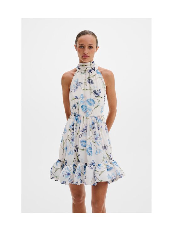 Malina - Fern Halterneck Ruffled -minimekko - 12095 TULIP BLUE | Stockmann - photo 2