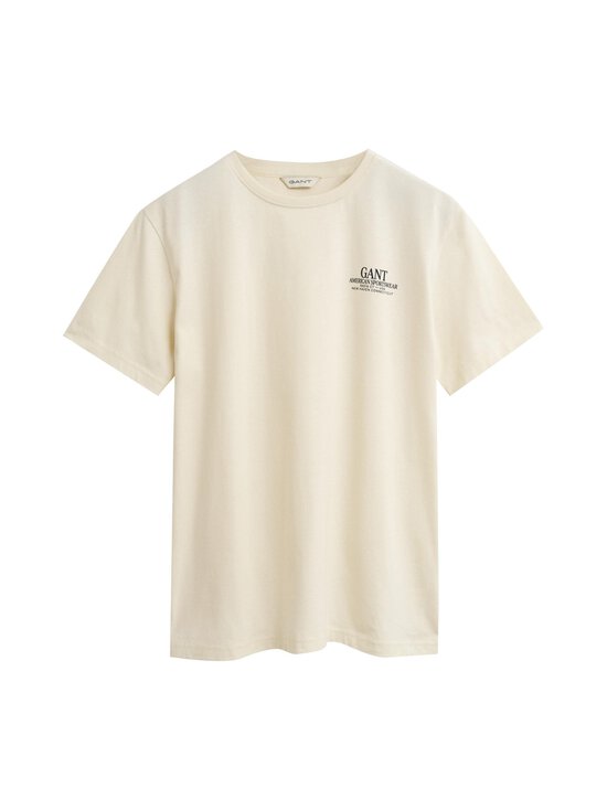 GANT - Graphic Logo T-krekls - 130 CREAM - photo 1 GANT - Graphic Logo T-krekls - 130 CREAM | Stockmann - photo 1