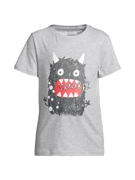 Bogi - Eppu Monster T-krekls - LT.GREY MEL - photo 1 Bogi - Eppu Monster T-krekls - LT.GREY MEL | Stockmann - photo 1