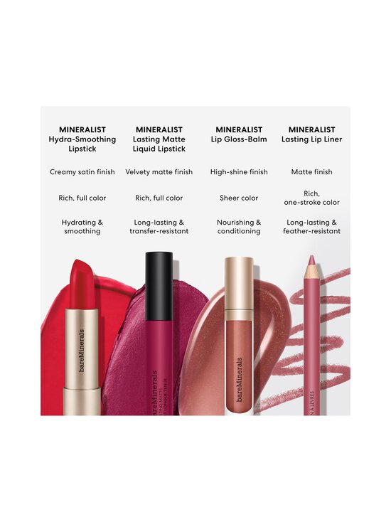 bareMinerals - Mineralist Lip Gloss Balm 4 ml - SINCERITY | Stockmann - photo 7