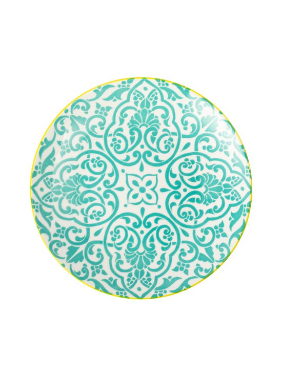 Mikasa - Yellow and Blue Geometric - šķīvis - BLUE | Stockmann - photo 1