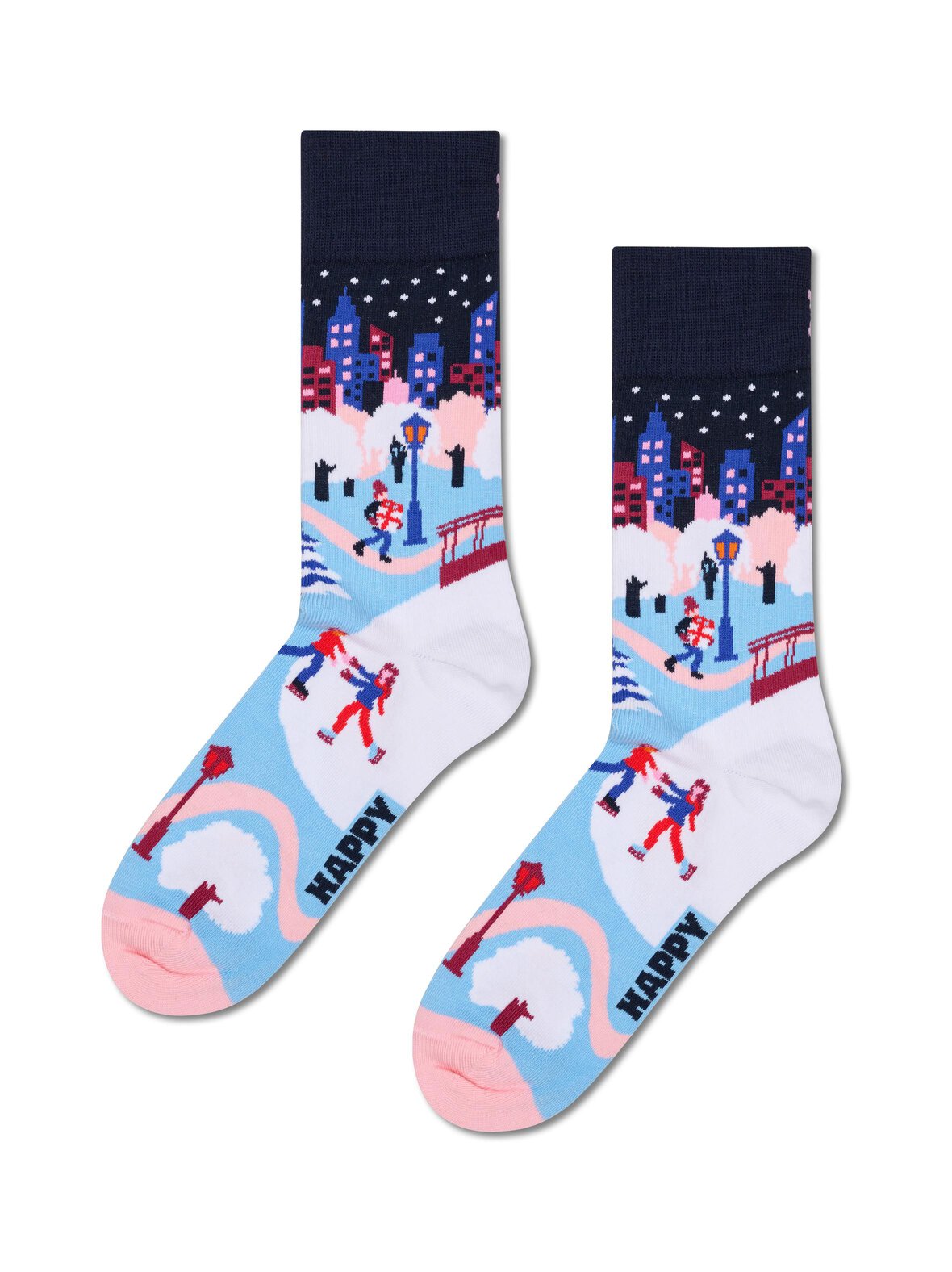 Ice Skating In The City -sukat