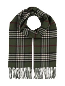 Fraas - Fraasplaid vilnas šalle 33 x 180 cm - 753 OLIVE Fraas - Fraasplaid vilnas šalle 33 x 180 cm - 753 OLIVE | Stockmann
