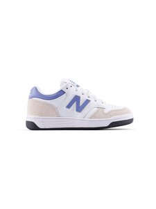 New Balance - 480 Kids Lace -sneakerit - 9Q9 WHITE / FAIRWEATHER BLUE | Stockmann