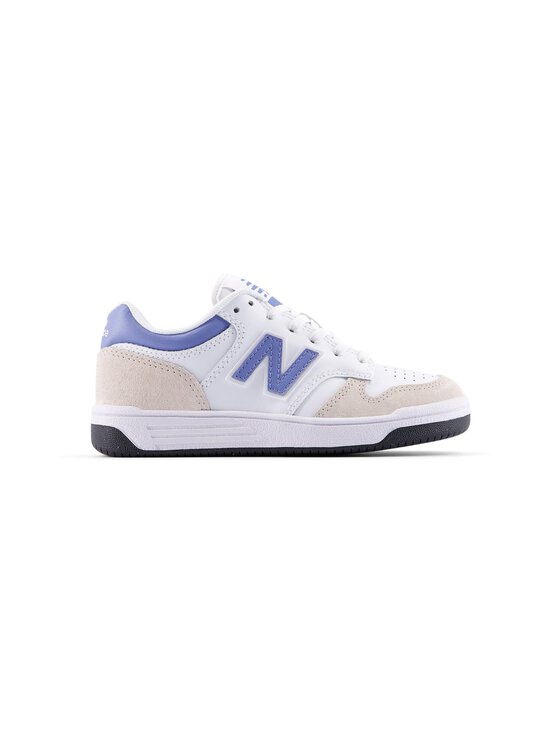 New Balance - 480 Kids Lace -sneakerit - 9Q9 WHITE / FAIRWEATHER BLUE | Stockmann - photo 1